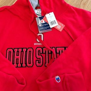 Men’s Champion Ohio State Buckeye Fleece Hoodie